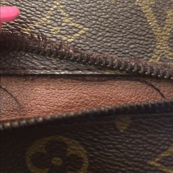 Louis Vuitton Monogram Canvas Pliante Clutch RARE - Picture 4 of 8